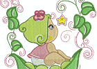 Sweet pea Girl 003 5 Inch